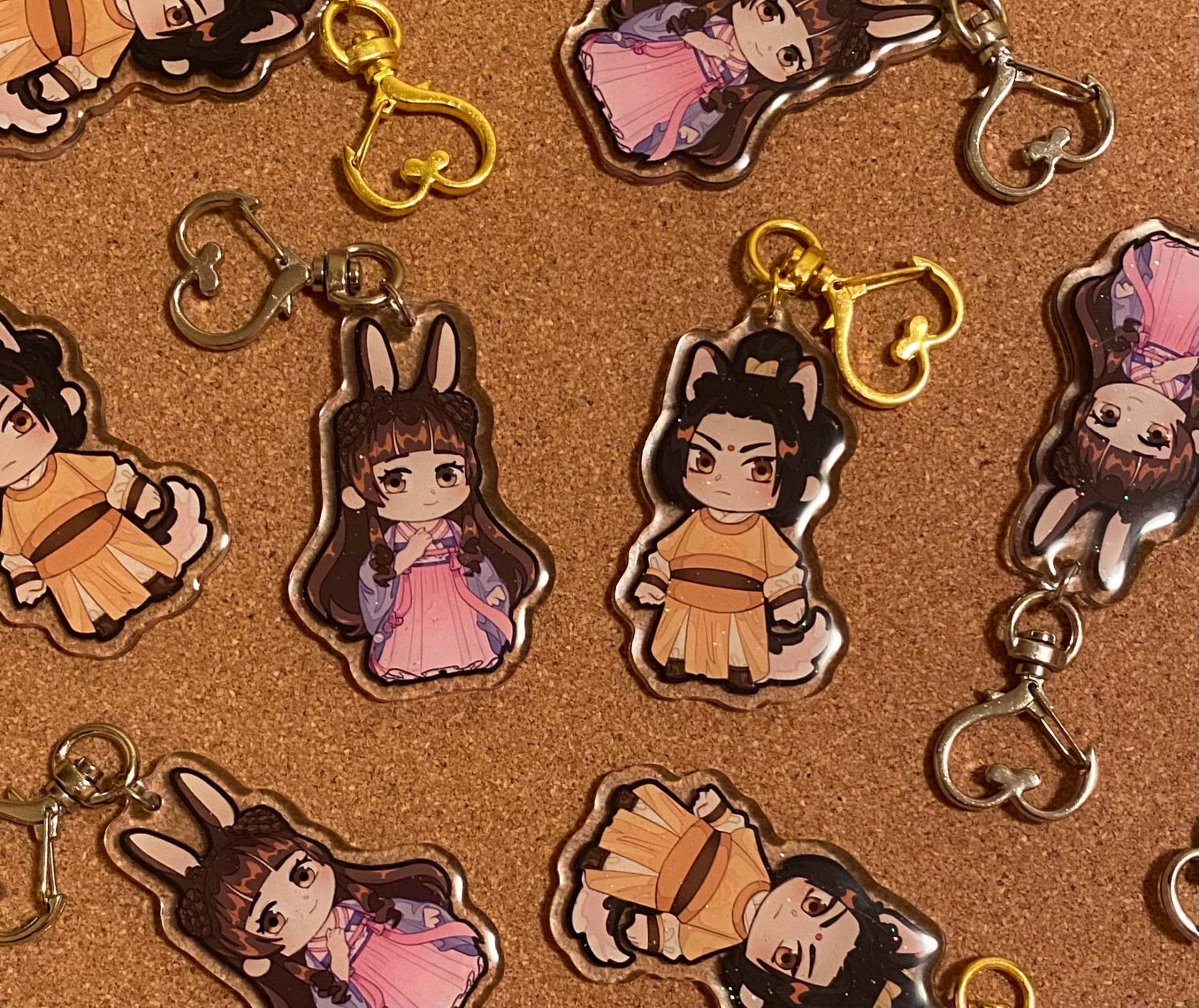 Mdzs || Journal Yanli Und Jin Zixuan Acrylanhänger von Nekopinku