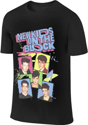 Men's New-Kids On The-Block Design Pure Cotton Breathable T-Shirt for Man von NelaYan