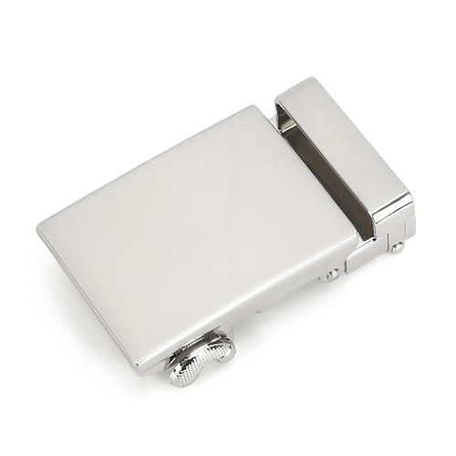 Nelbons Klassische Ratsche Gürtelschnalle Automatik Schieber Ersatzschnalle von Nelbons