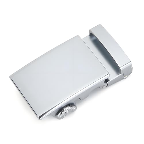 Nelbons Klassische Ratsche Gürtelschnalle Automatik Schieber Ersatzschnalle von Nelbons