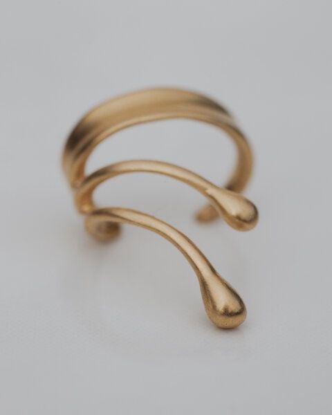 Nella & Sina Ohrringe | Kleine Sina Earcuff | Silber, Gold , Roségold von Nella & Sina