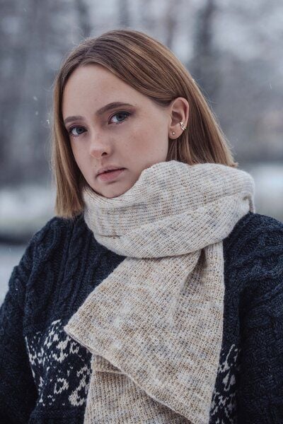 Nella & Sina Ohrring LOTTE | Silber, Rosegold, Gold von Nella & Sina