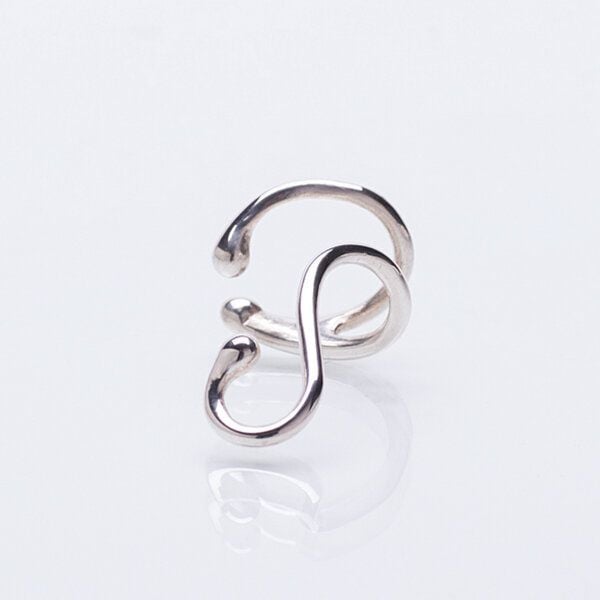 Nella & Sina Earcuff Christina in Silber von Nella & Sina