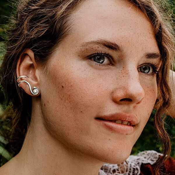 Nella & Sina Ohrring | Christina | Silber, Rosegold, Gold Vermeil von Nella & Sina