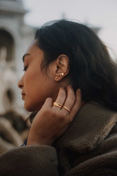 Nella & Sina Ohrring | ELIANE | Silber, Rose, Gold Nella & Sina Ohrring | ELIANE | Silber, Rose, Gold von Nella & Sina