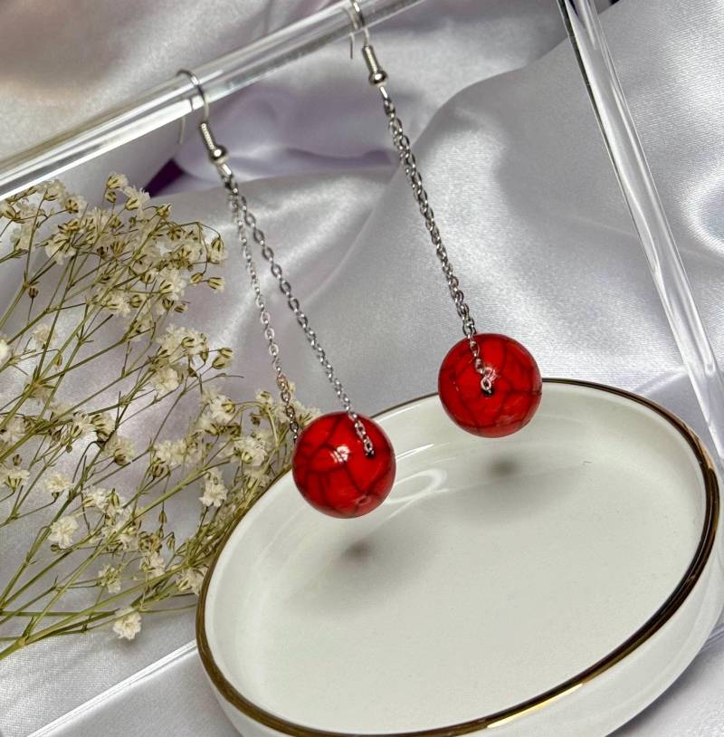 Hängeohrringe, Handmade Hängeohrringe, Handmade von NellaMagnolia