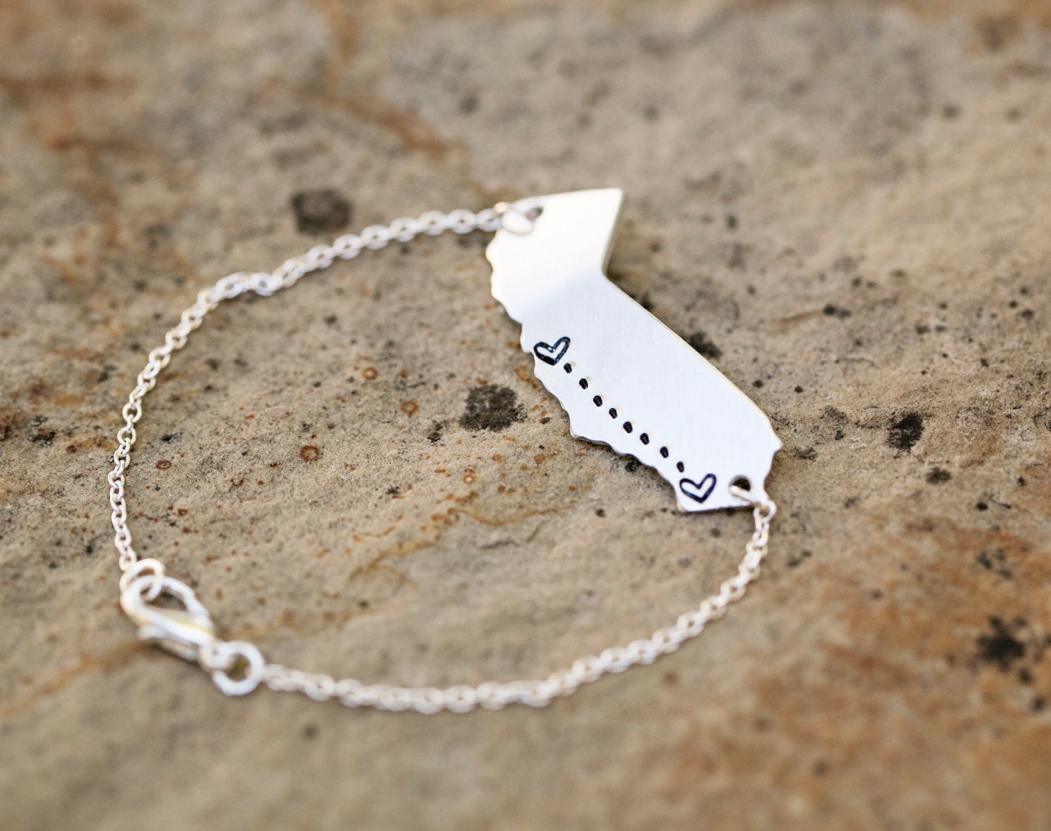 Lange Distanz Freund Geschenk Personalisierte Usa Oder Zustand Armband Komplett Anpassbar Lange Distanz Freund Geschenk Personalisierte Usa Oder Zustand Armband Komplett Anpassbar von Nelliebead