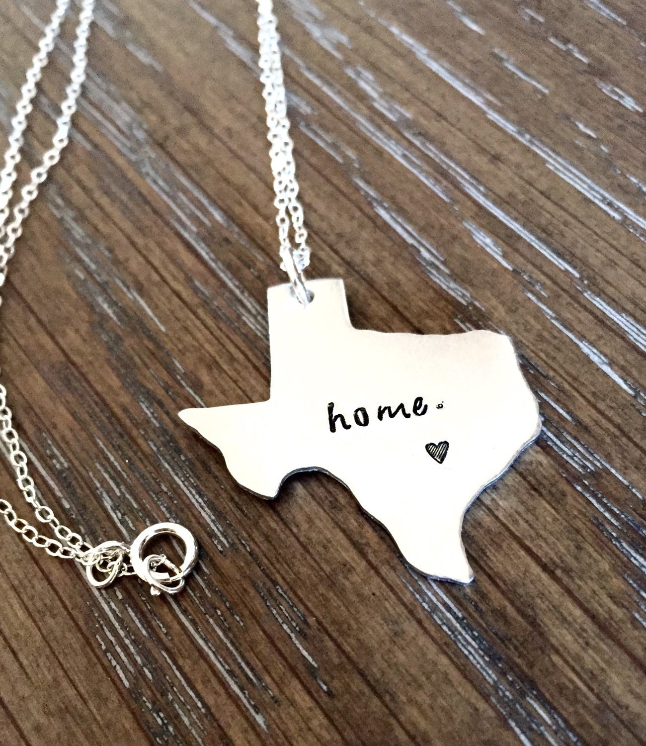 Texas State Halskette - Charm Jeder Staat Individuelle Landkarte Schmuck Wählen Sie Ihr Bundesland Texas State Halskette - Charm Jeder Staat Individuelle Landkarte Schmuck Wählen Sie Ihr Bundesland von Nelliebead