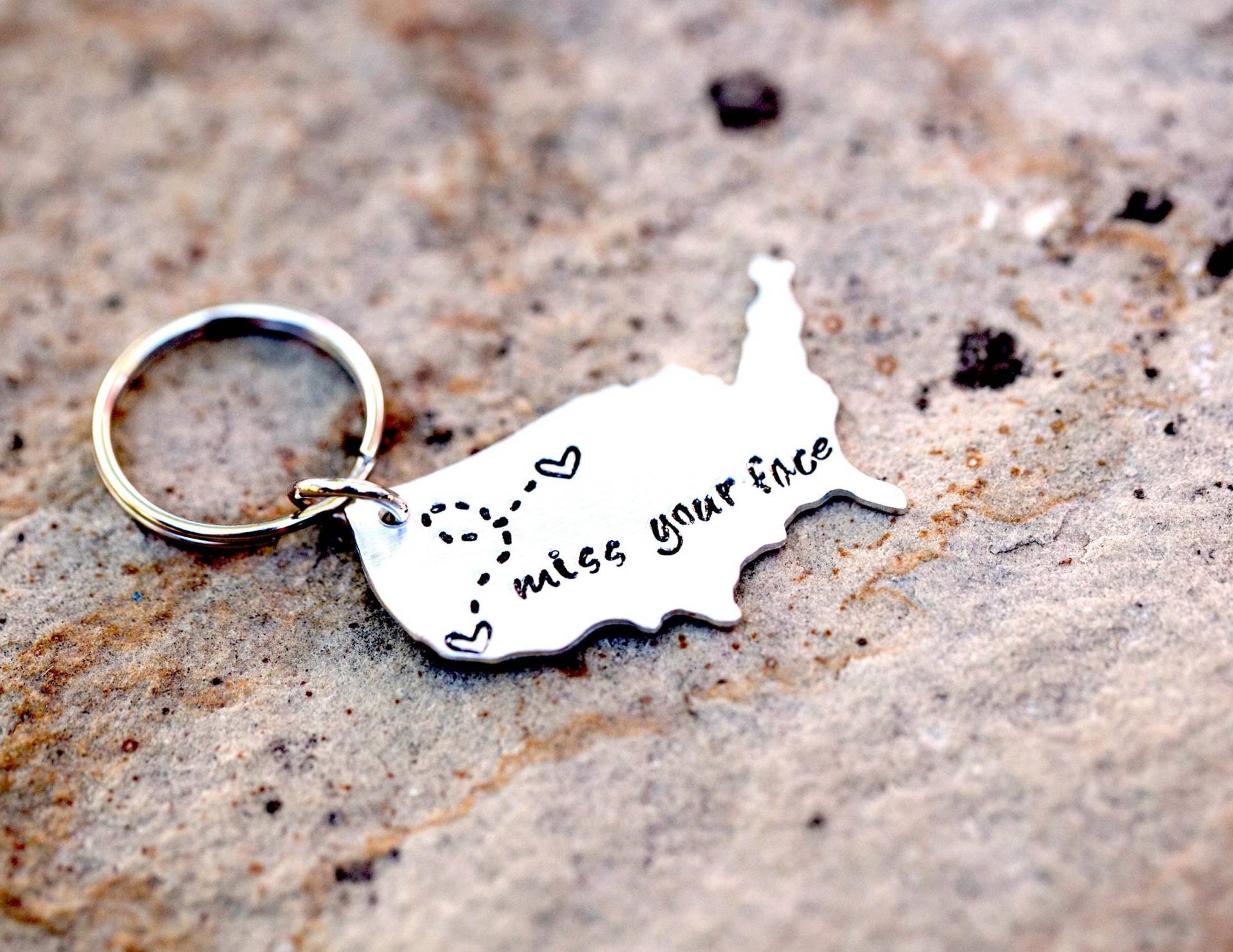 Usa Keychain Lange Distanz Beste Freunde Geschenk Fräulein Sie Bester Freund Keychain Schlüsselanhänger Für Amerika Schlüsselbund Usa Keychain Lange Distanz Beste Freunde Geschenk Fräulein Sie Bester Freund Keychain Schlüsselanhänger Für Amerika Schlüsselbund von Nelliebead