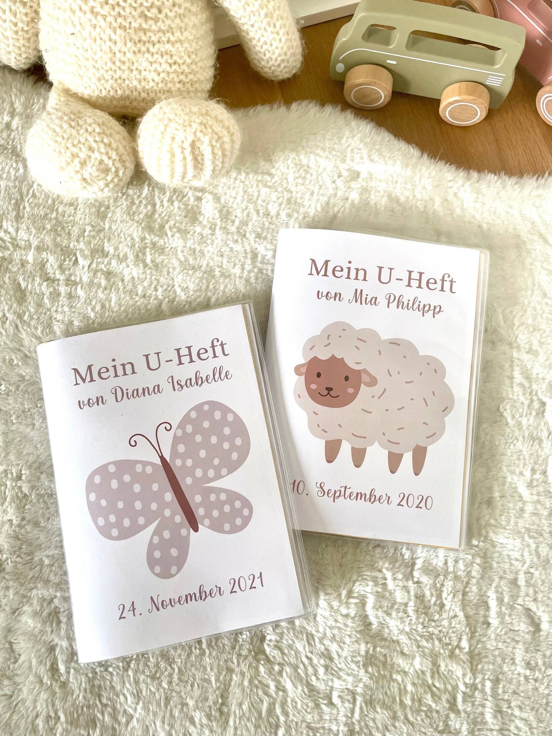 U-Heft Hülle Boho | Untersuchungsheft Personalisiert Umschlag Bibelvers Geschenkidee Zur Geburt Christlich Geschenk von NellisHerzwerk