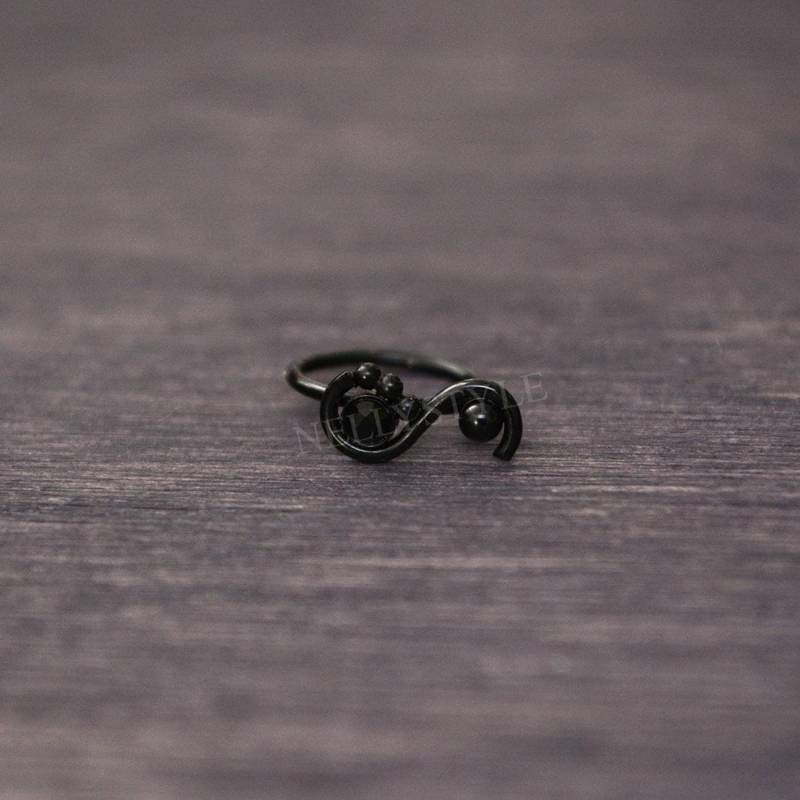 Nasen Hoop Ring 20G - Nasenpiercing Aus 316L Chirurgenstahl von NellySteelPiercing