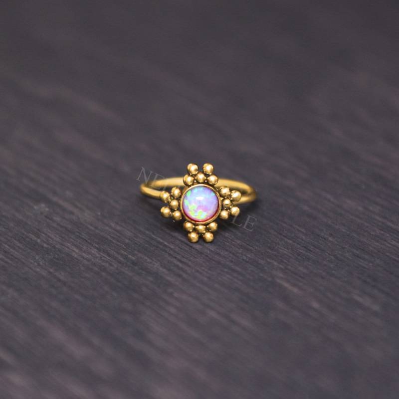 Nasen Hoop Ring 20G - Nasenpiercing Aus 316L Chirurgenstahl von NellySteelPiercing