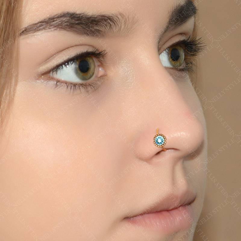 Nasen Hoop Ring 20G - Nasenpiercing Aus 316L Chirurgenstahl von NellySteelPiercing