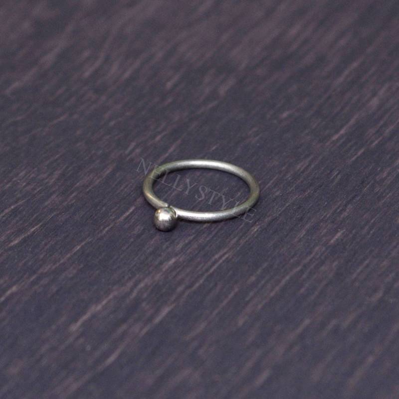 Sale - Nasenring Hoop Nasenpiercing Aus Chirurgenstahl von NellySteelPiercing
