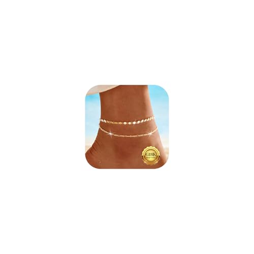 Nelytiya Sommer Fussketten Für Frauen Silber 925 Zierlich Geschichtet Gold Fußkettchen Für Damen Wasserfest Perlen Fußkettchen Set Nelytiya Sommer Fussketten Für Frauen Silber 925 Zierlich Geschichtet Gold Fußkettchen Für Damen Wasserfest Perlen Fußkettchen Set von Nelytiya