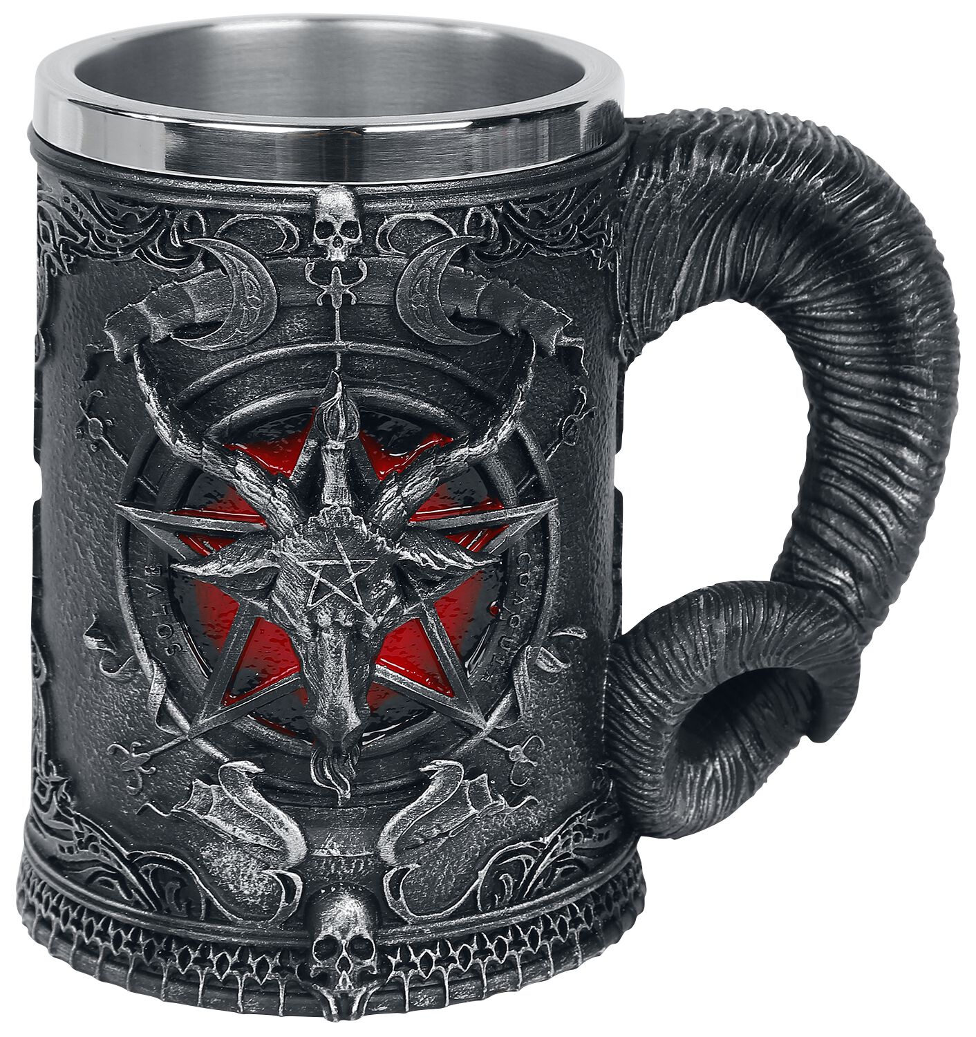 Nemesis Now Baphomet Tankard Bierkrug schwarz von Nemesis Now