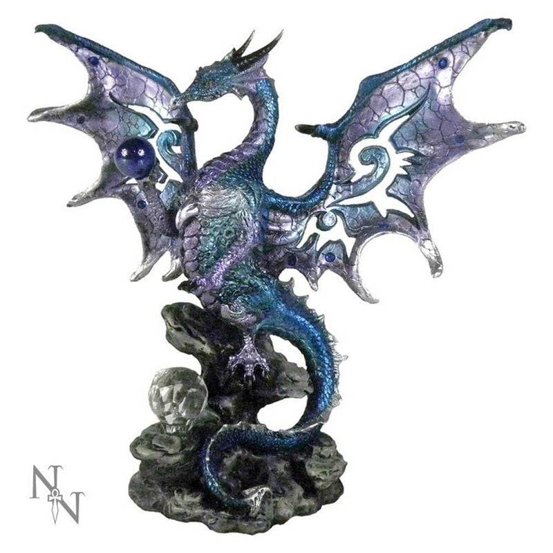 Nemesis Now Blue Dragon Protector Statue multicolor von Nemesis Now