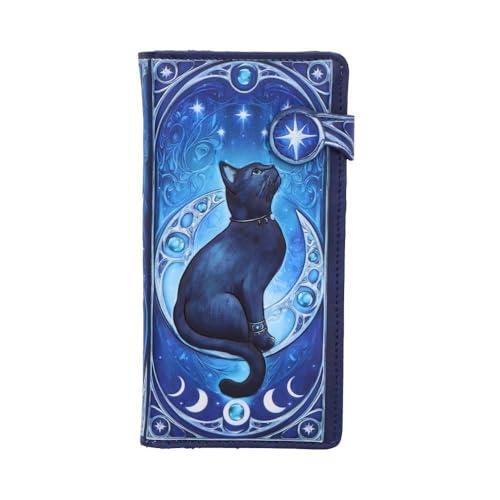 Nemesis Now Feline Constellation Embossed Purse - Emo Wallet for Cat Lovers and Astrology Fans, Durable Faux Leather, 18.5 cm Nemesis Now Feline Constellation Embossed Purse - Emo Wallet for Cat Lovers and Astrology Fans, Durable Faux Leather, 18.5 cm von Nemesis Now