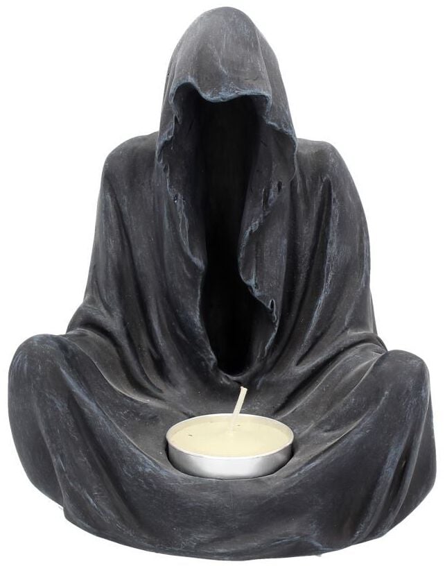 Nemesis Now - Gothic Kerzenständer - Final Flame - schwarz von Nemesis Now