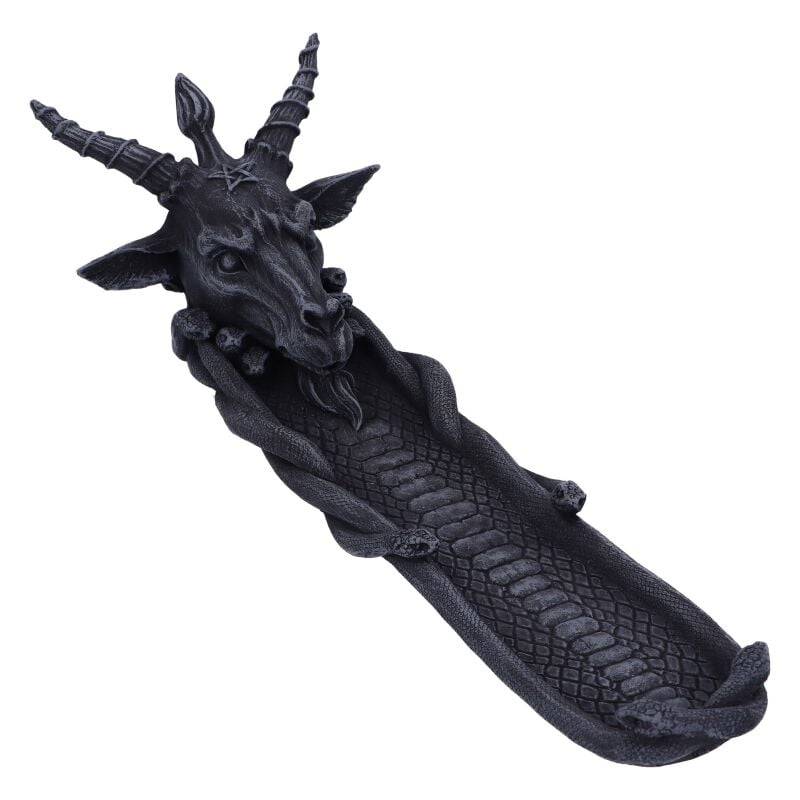 Nemesis Now - Gothic Räuchergefäß - Baphomet's Scent Incense Holder - schwarz von Nemesis Now