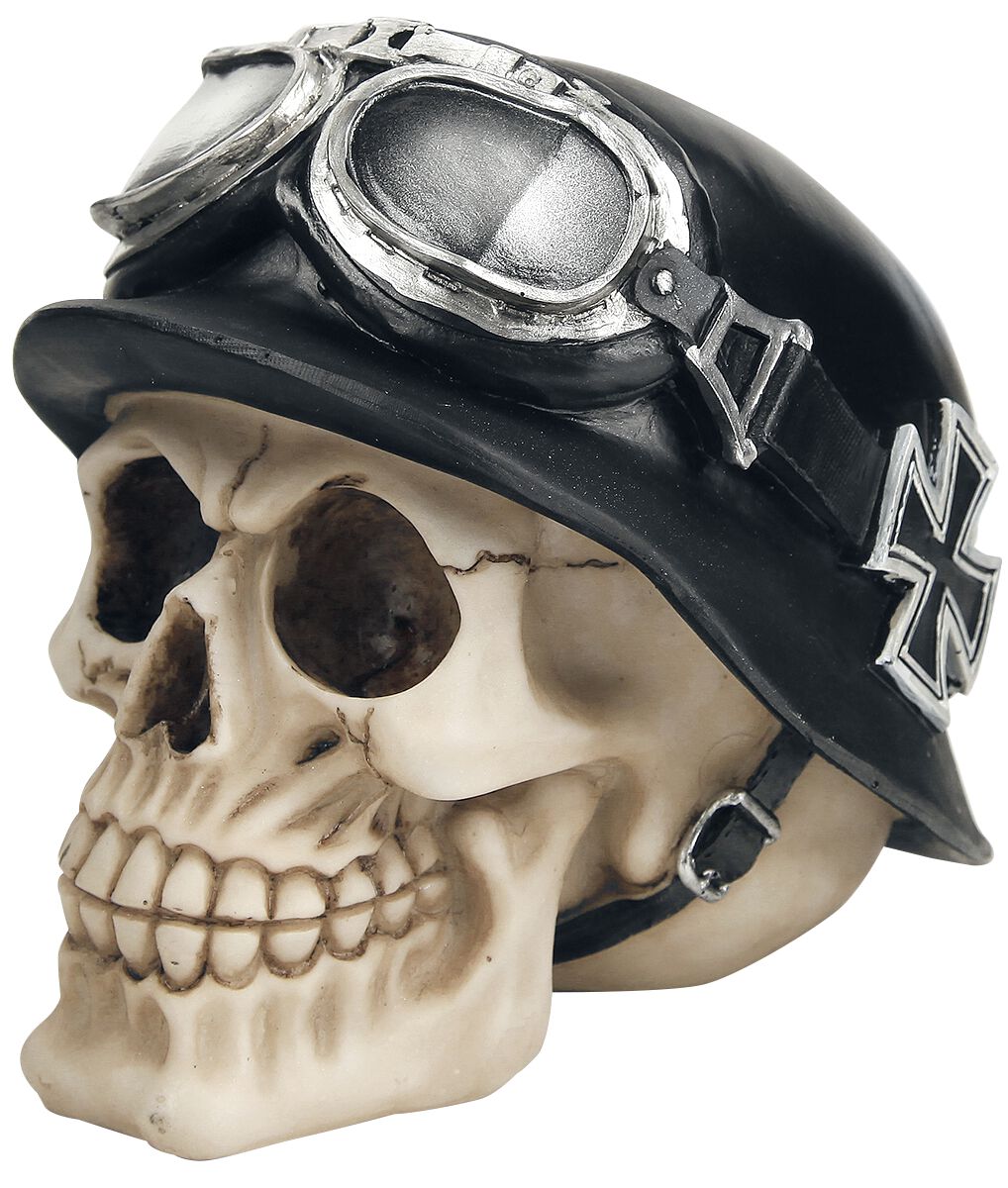 Nemesis Now - Gothic Totenkopf - Iron Cross Skull von Nemesis Now