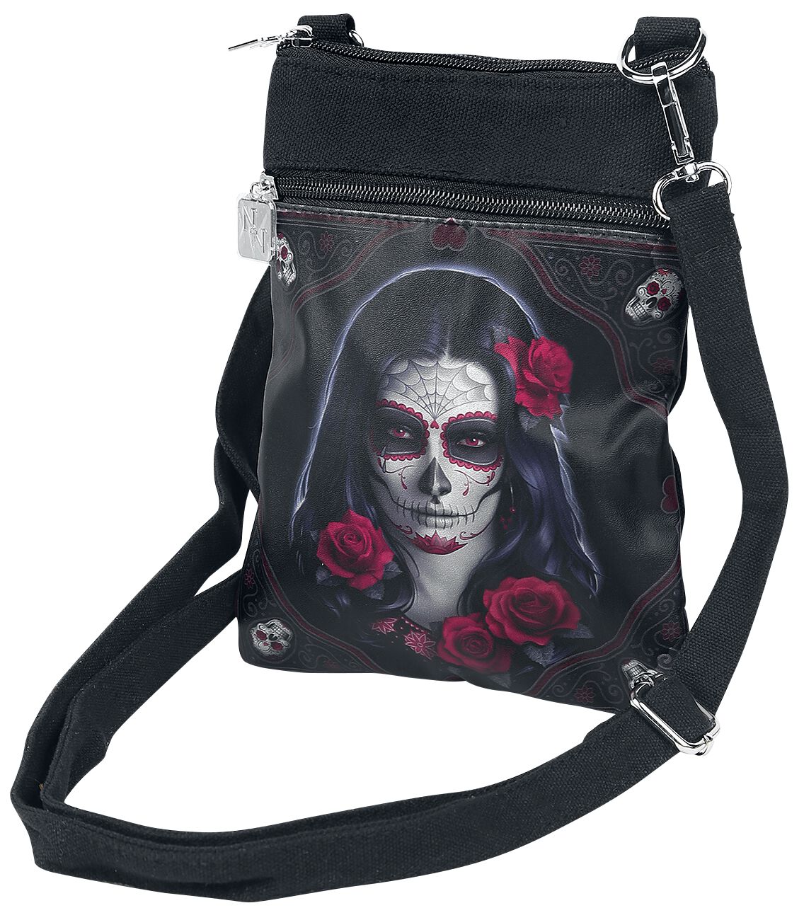 Nemesis Now - Gothic Umhängetasche - Sugar Skull von Nemesis Now