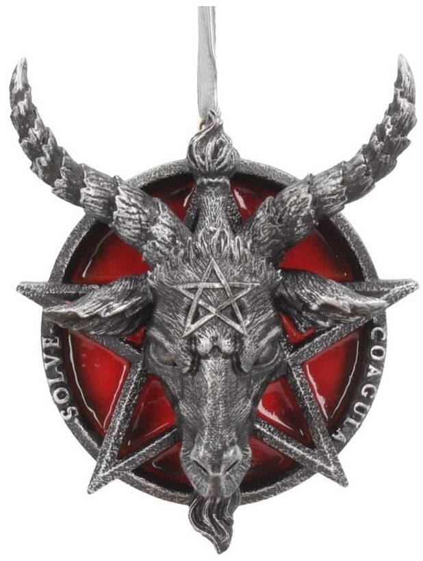 Nemesis Now - Gothic Weihnachtskugeln - Baphomet von Nemesis Now