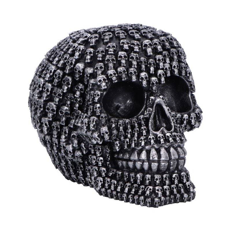 Nemesis Now Crania Totenkopf silberfarben von Nemesis Now