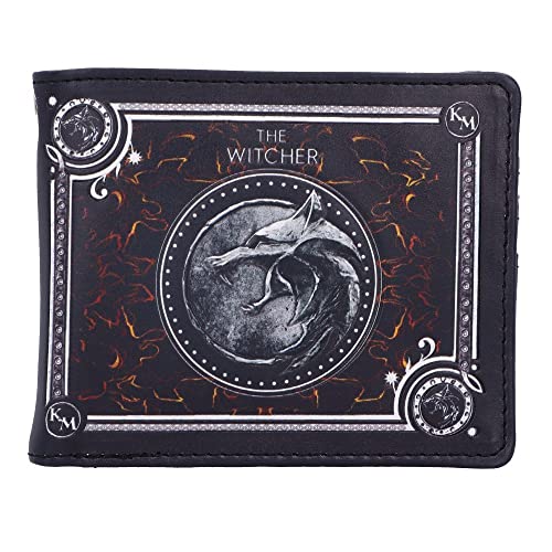 Nemesis Now Offiziell lizenzierte The Witcher Geldbörse, schwarz, 11,5 cm von Nemesis Now