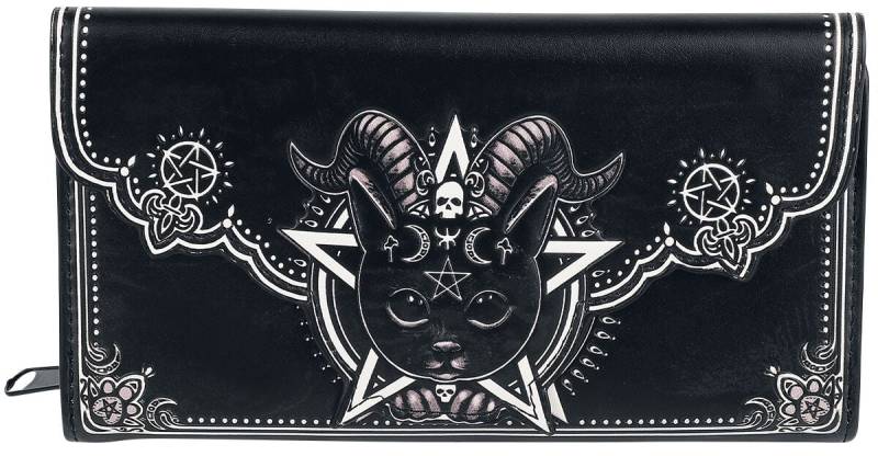 Nemesis Now Pawzuph Geldbörse schwarz weiß von Nemesis Now