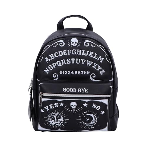 Nemesis Now Spirit Board Rucksack Frauen Mini-Rucksack schwarz/weiß Polyurethan Gothic, Rockwear Nemesis Now Spirit Board Rucksack Frauen Mini-Rucksack schwarz/weiß Polyurethan Gothic, Rockwear von Nemesis Now