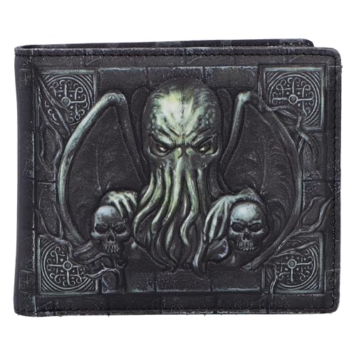 Nemesis Now Unisex Cthulhu Wallet Reisezubehör-Bi-Fold-Brieftasche, Schwarz von Nemesis Now