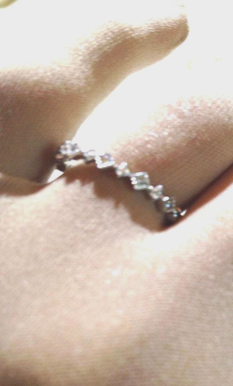Vintage Filigrane Cubic Zirconia Kristall Gothic Sterling Silber Ring Vintage Filigrane Cubic Zirconia Kristall Gothic Sterling Silber Ring von NemesisJewelryNYC