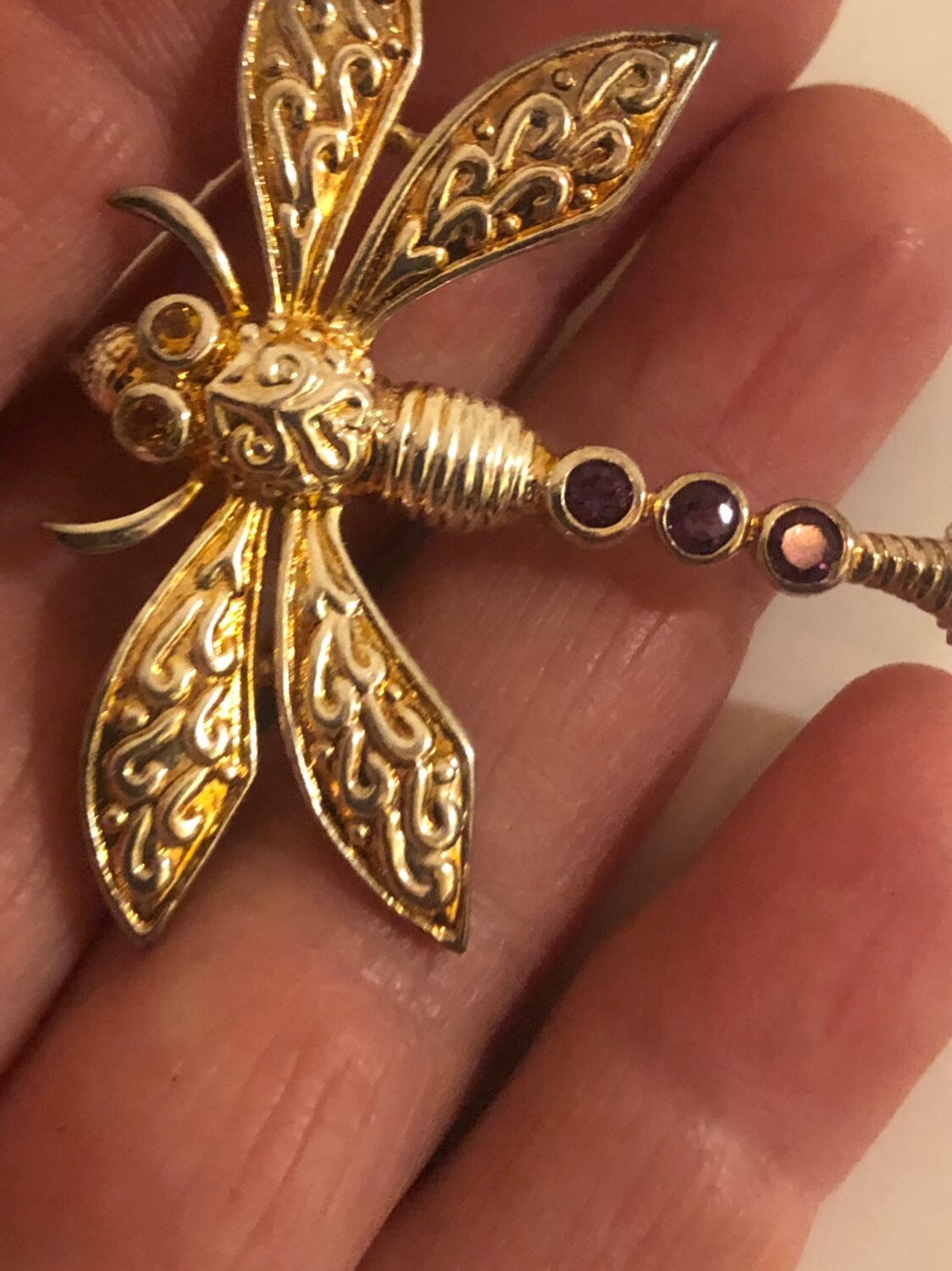 Vintage Handgemachte Echte Edelstein 925 Sterling Silber Brosche Vintage Handgemachte Echte Edelstein 925 Sterling Silber Brosche von NemesisJewelryNYC