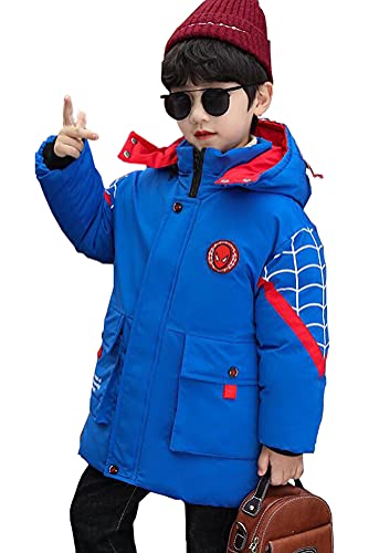 Nemopter Boy's Winter Jacket Boys' Coats With Hood Hooded Down Jacket Coat Cartoon Kids Winter Coat von Nemopter