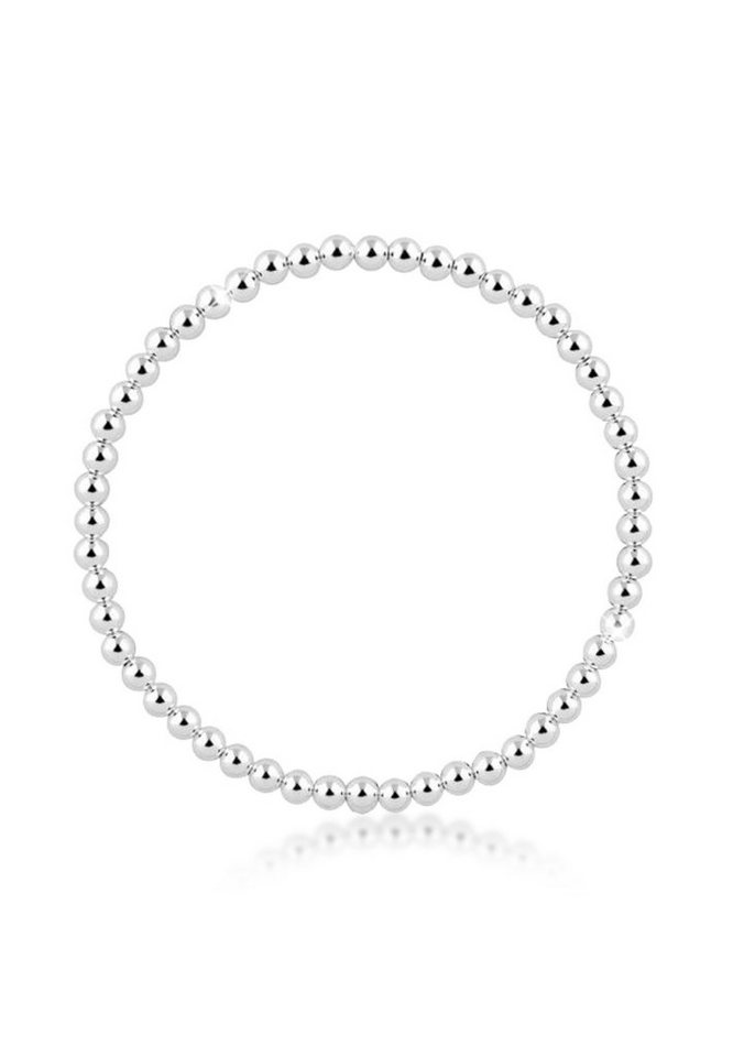 Nenalina Armband Silberball Charm Basic Kugel Geo 925 Silber von Nenalina