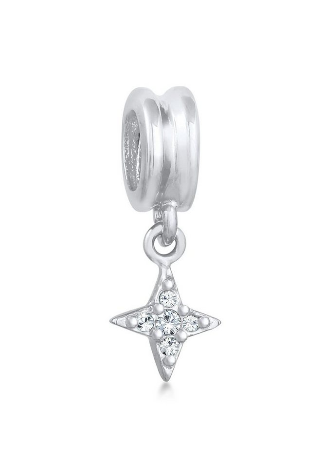 Nenalina Bead Bead Stern Star Kristall 925 Silber, Sterne von Nenalina