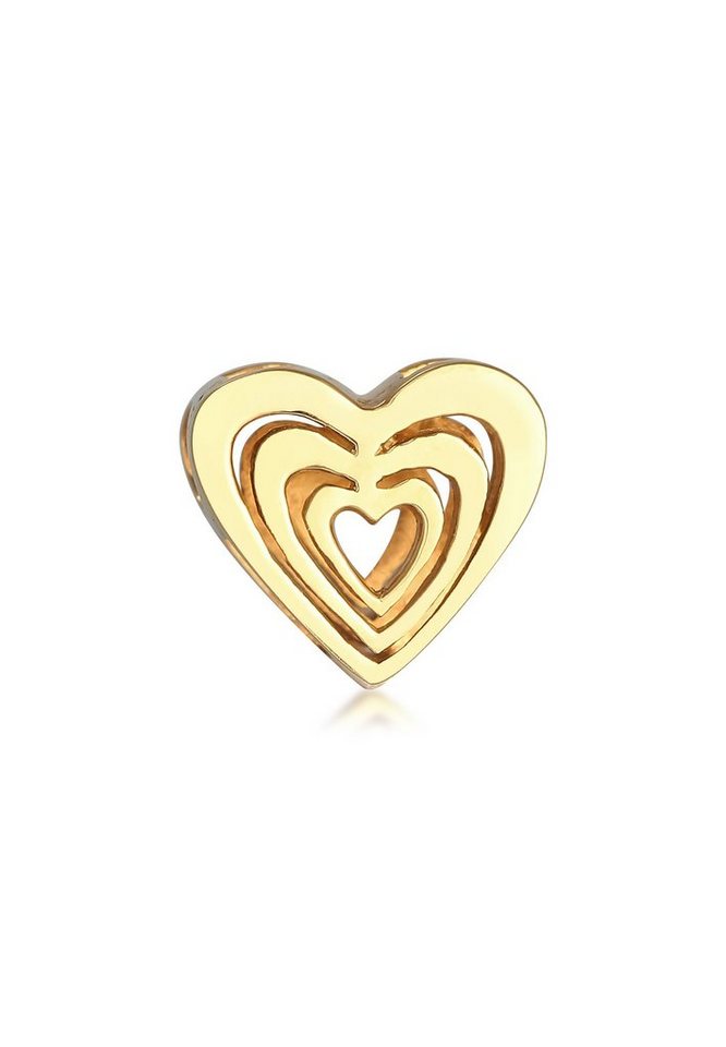 Nenalina Bead Herz Bead Liebe Love 925 Silber, Herz von Nenalina