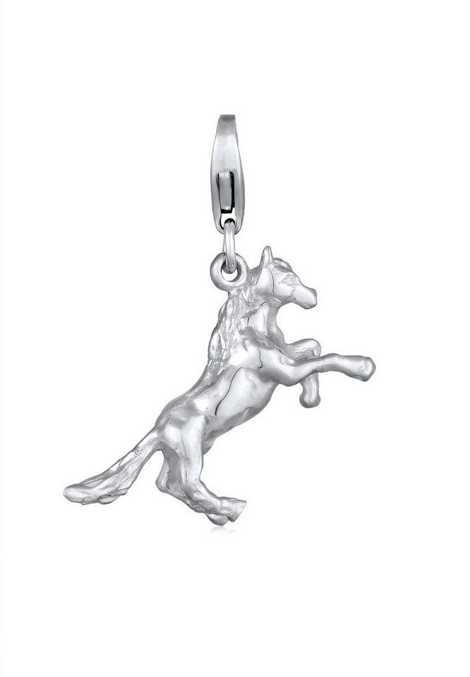 Nenalina Charm-Einhänger Anhänger Pferd Reiten Hobby 925 Silber, Pferd von Nenalina