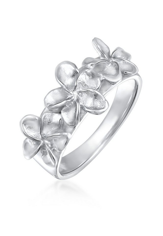 Nenalina Fingerring Blumen Kirschblüte Blüte Statement 925 Silber von Nenalina