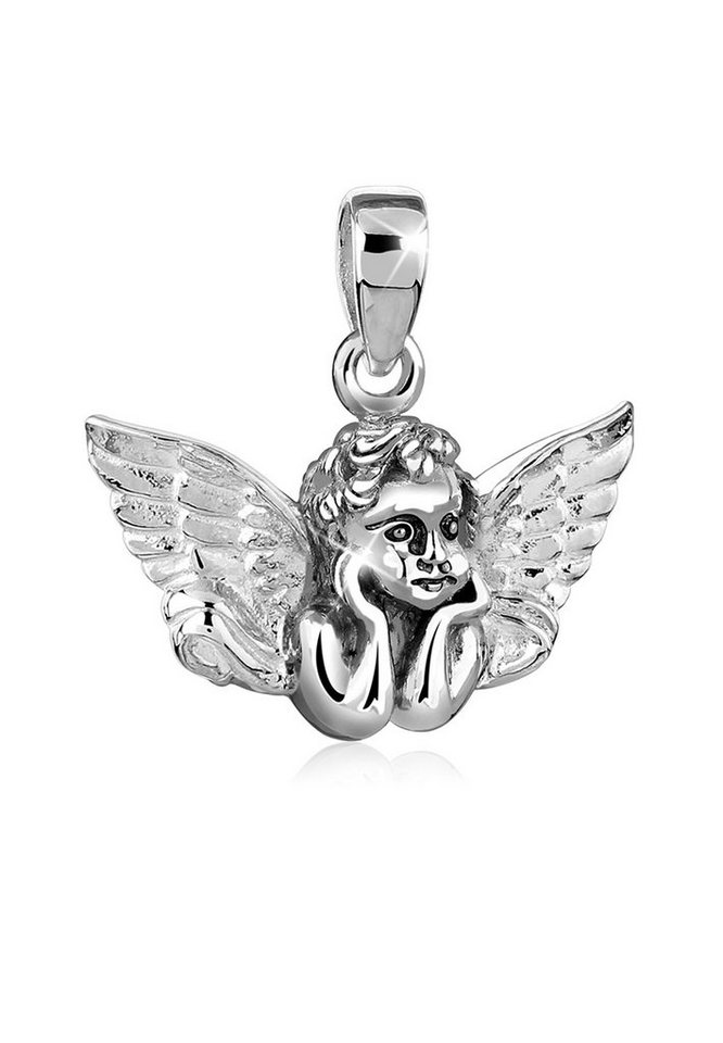 Nenalina Kettenanhänger Schutzengel Glücksbringer für Kette 925 Silber, Engel von Nenalina