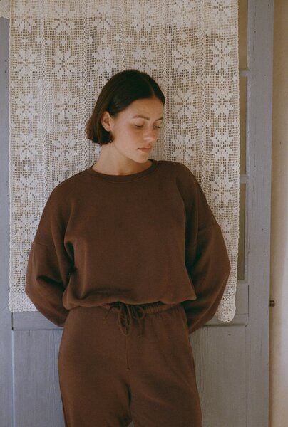 Nénés Junkos Sweatshirt – Braun von Nénés