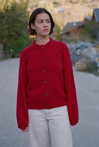 Nénés Suzanes Cardigan – Rot von Nénés