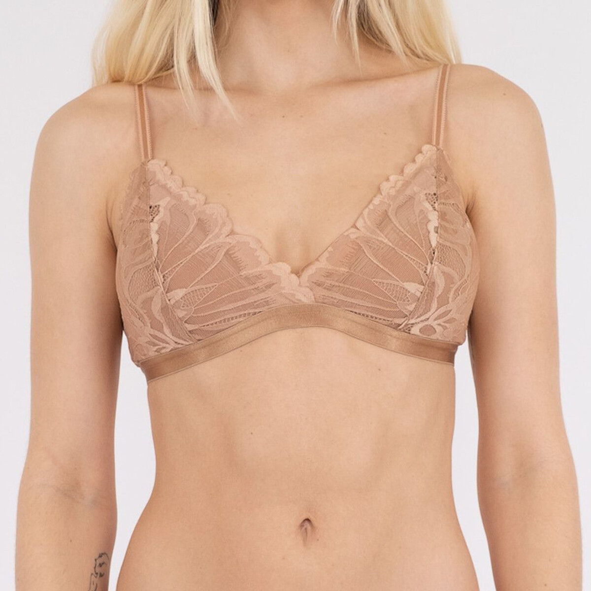 Neo Noir Beige Goji Spitzen BH, Farbe: Weiß, Größe: XL, Damen von Neo Noir