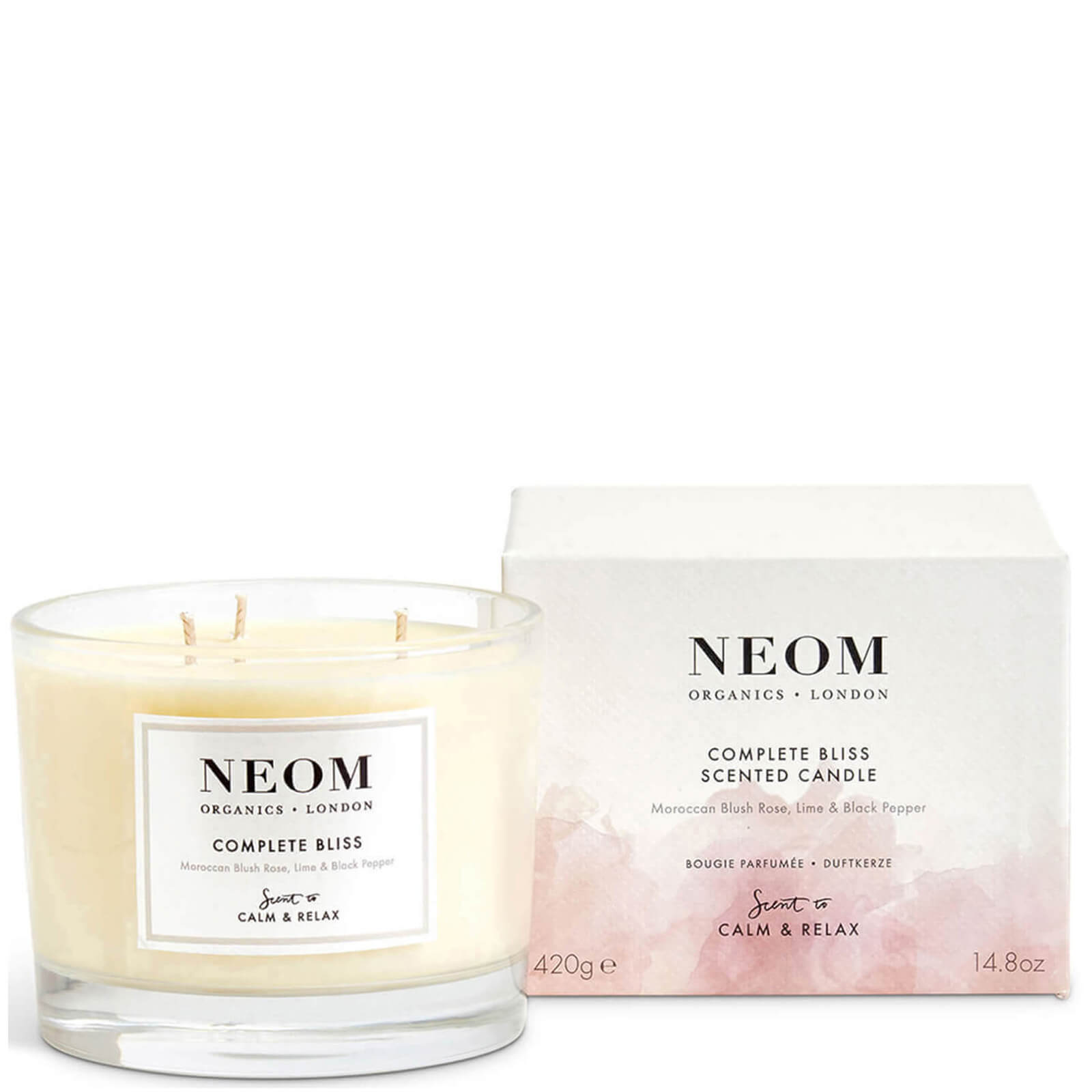 NEOM Organics Complete Bliss Luxus Duftkerze von Neom