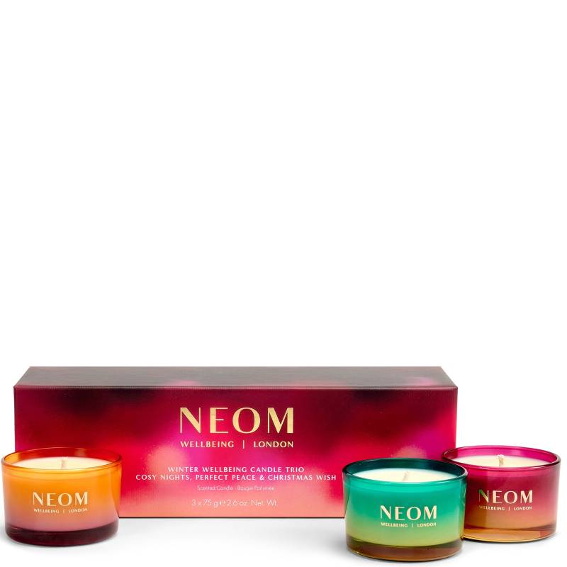 NEOM Winter Wellbeing Candle Trio von Neom