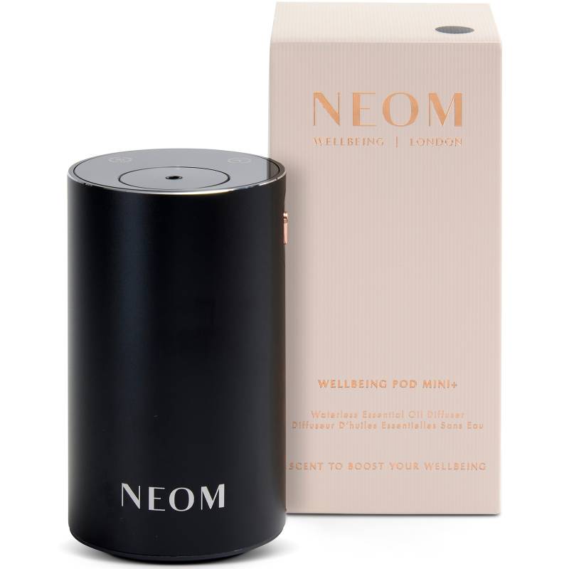 Neom Wellbeing London Pod Mini+ Waterless Essential Oil Diffuser Black von Neom