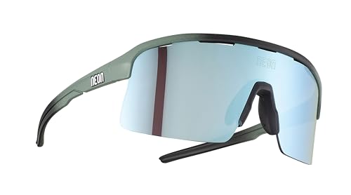 Neon Herren Arrow 2.0, Salbei/Black Matt,Super White Sonnenbrille, grün von Neon