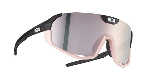 Neon Herren Canyon, Black Matt, Mirror Light Pink Sonnenbrille, Schwarz von Neon