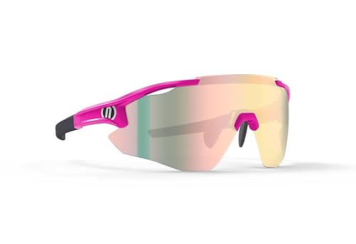 Neon Herren Nova, Crystal Pink Fluo, Foto Plus Rot Sonnenbrille, Rosa von Neon